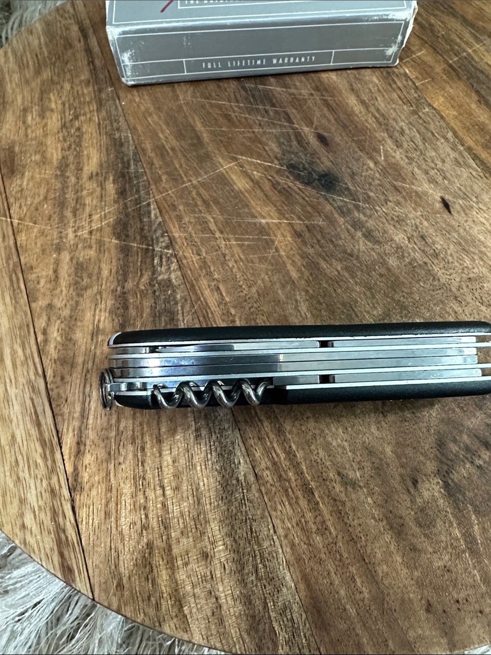 Victorinox Fireman Cyrk Black Swiss Army Knife #54867 With Original Box - Picture 7 of 15